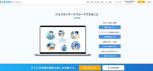 ジョブカンワークフロー